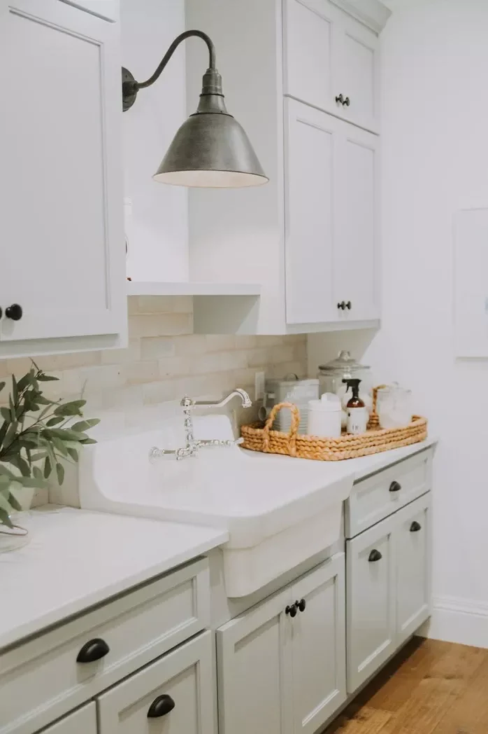 33 Contemporary Laundry Space Ideas for a Timeless Home Mount Farmhouse Sconces