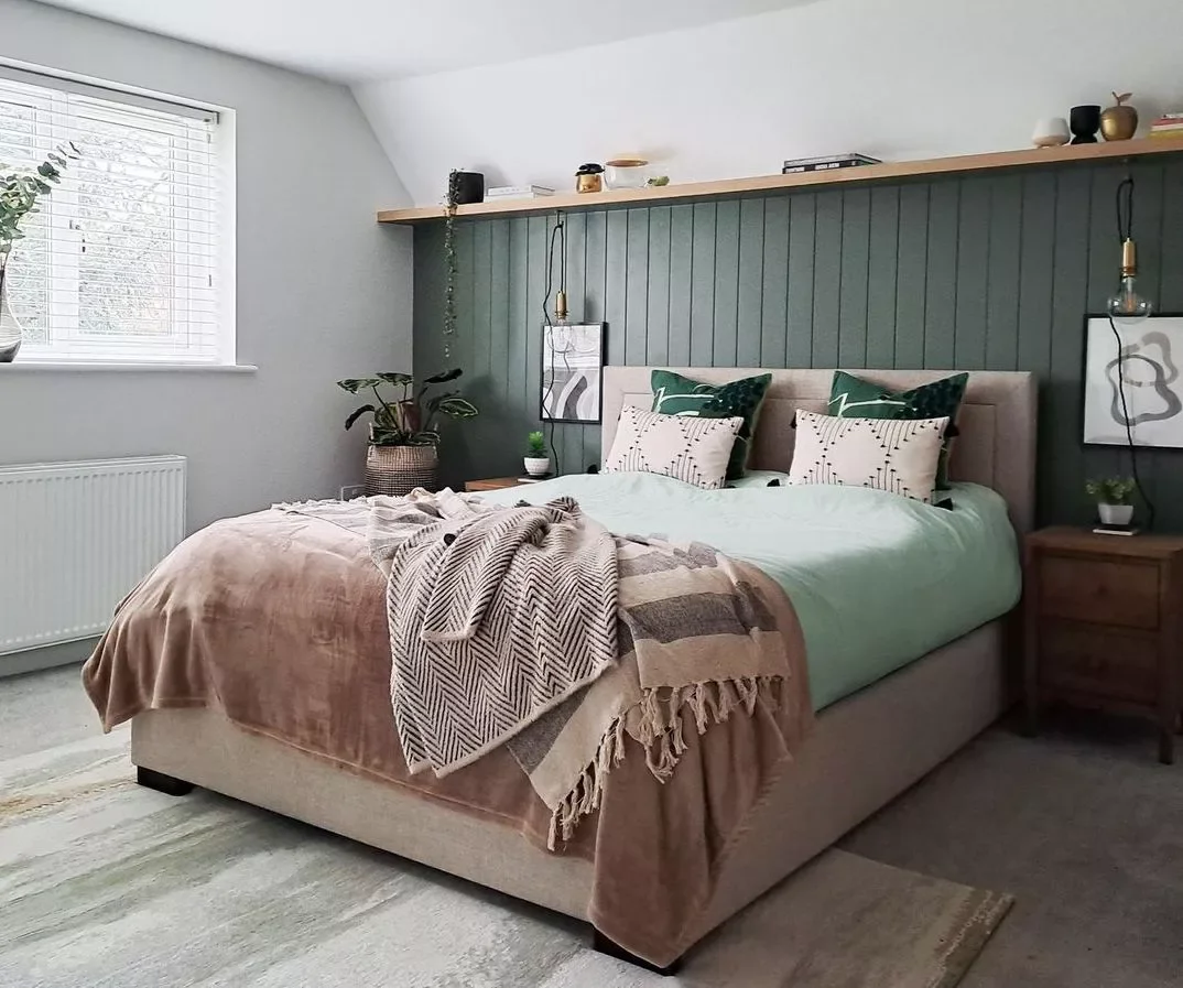30 Creative Floating Shelf Ideas to Transform Every Room in Your Home Mount Shelves Above Your Bed