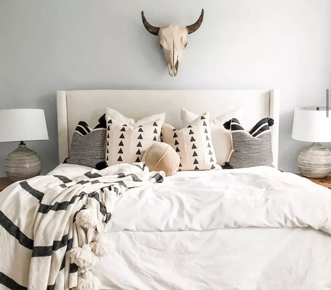 16 Western Bedroom Ideas That Transform Your Space Mount a Bull Skull Above Your Bed
