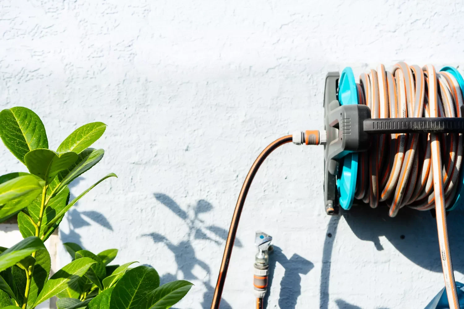 Mount a Hose Reel on the Wall