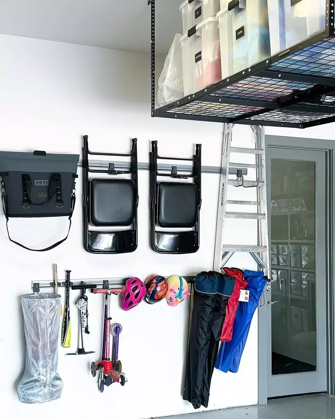 49 Brilliant Storage Solutions to Transform Every Room in Your Home Move Garage Storage to the Walls and Ceiling