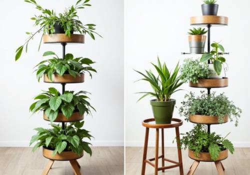 Multi-Level Plant Stands