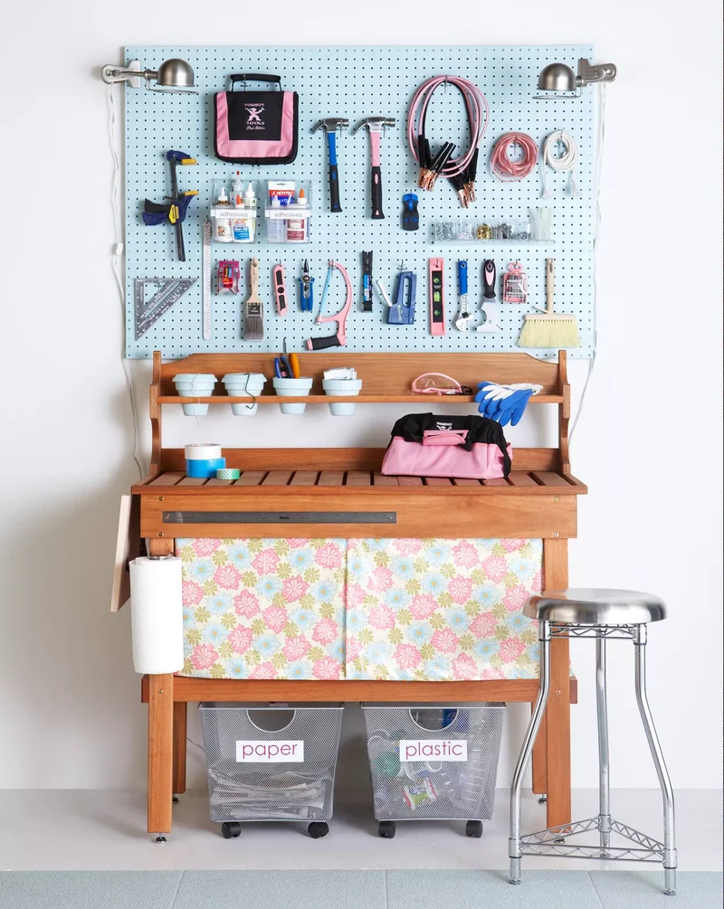 31 Smart Garage Storage Ideas to Organize Your Gear 16 Multifunctional Garage Bench