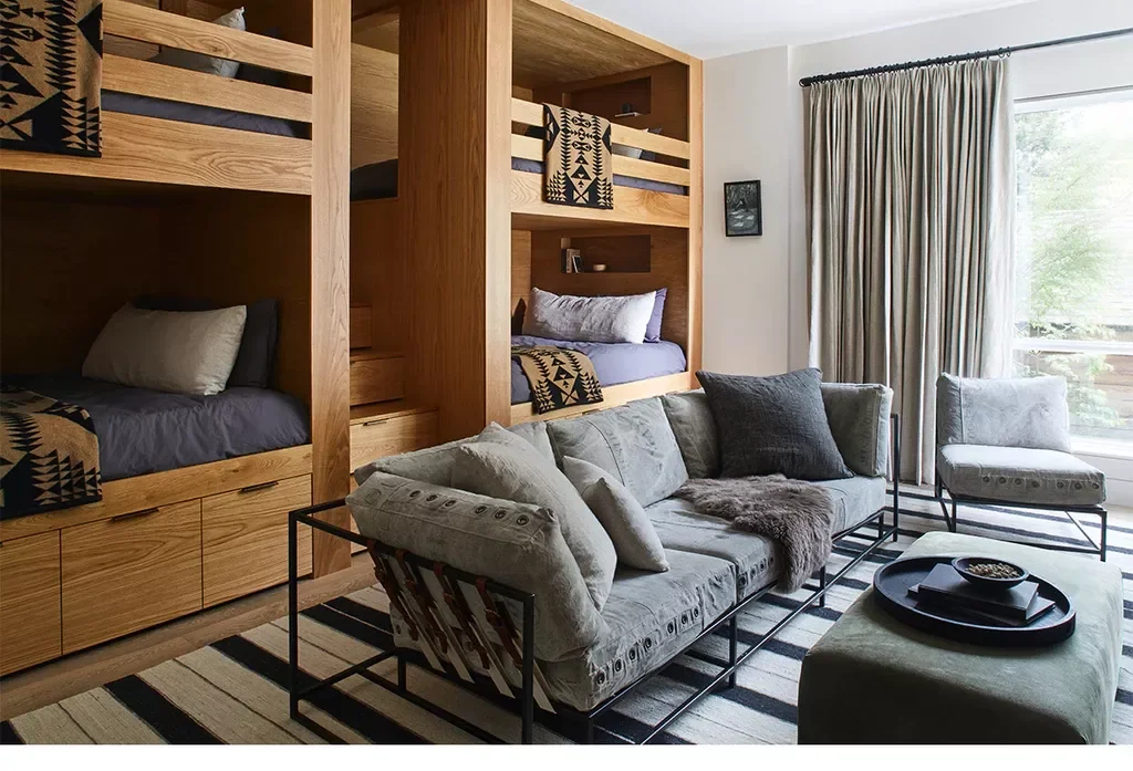 25 Amazing Bunk Room Designs That Work for Every Age 5 Multifunctional