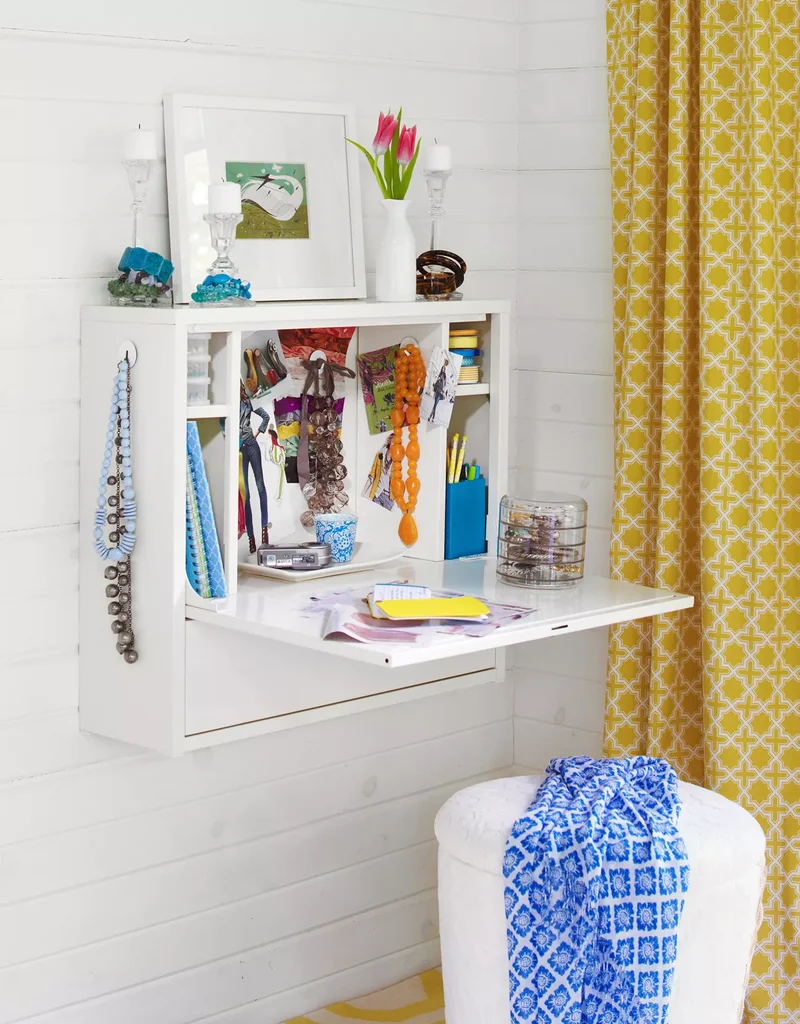 22 Smart Bedroom Storage Solutions for Better Organization 14 Multipurpose Work Space
