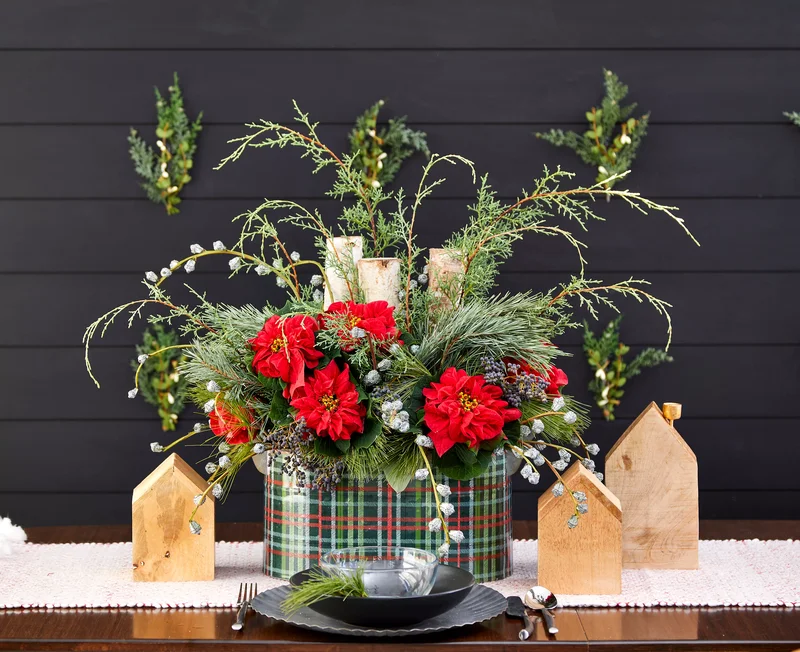 Natural Greenery Centerpiece