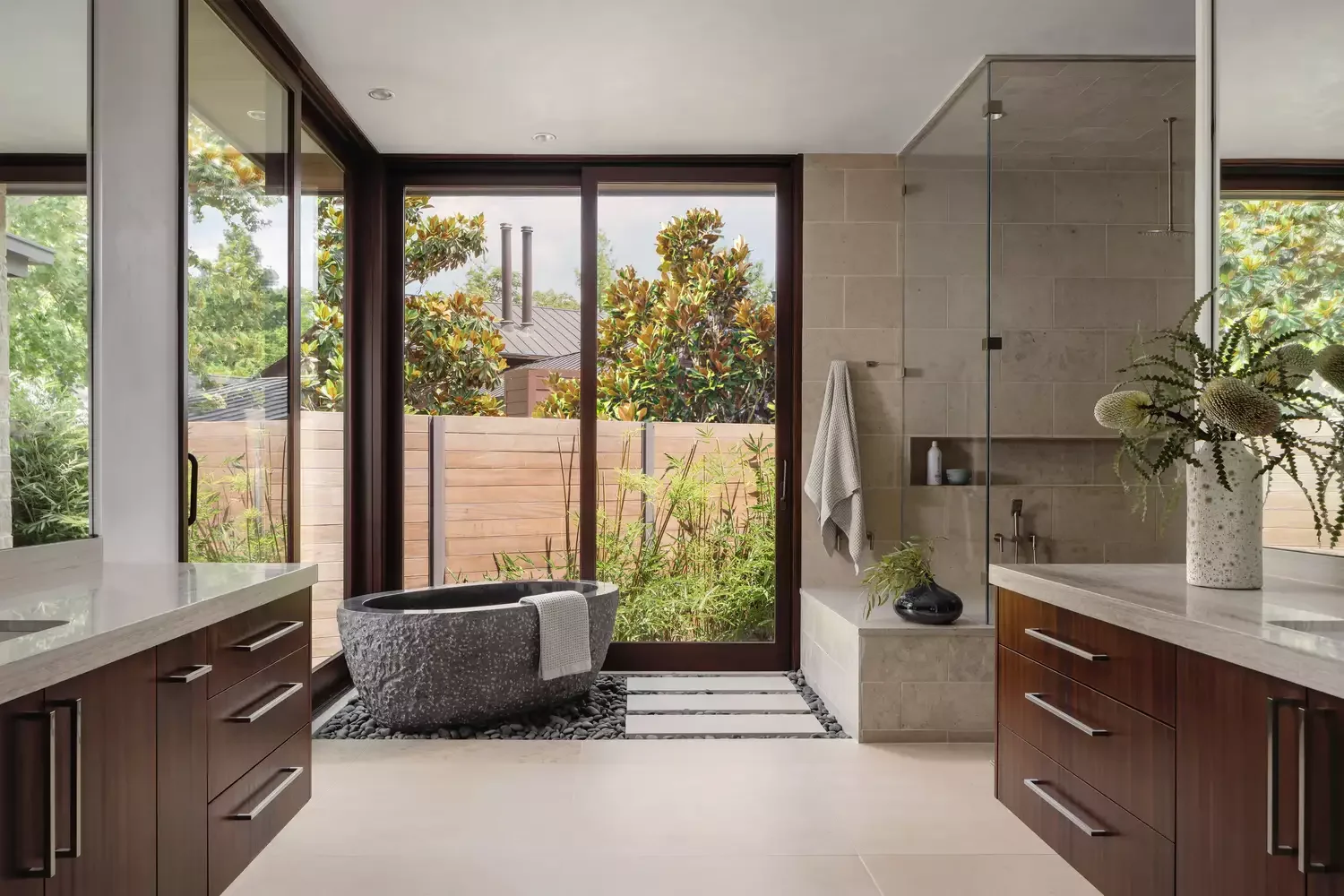 33 Japandi Bathroom Ideas for Ultimate Zen Transformation Natural Light
