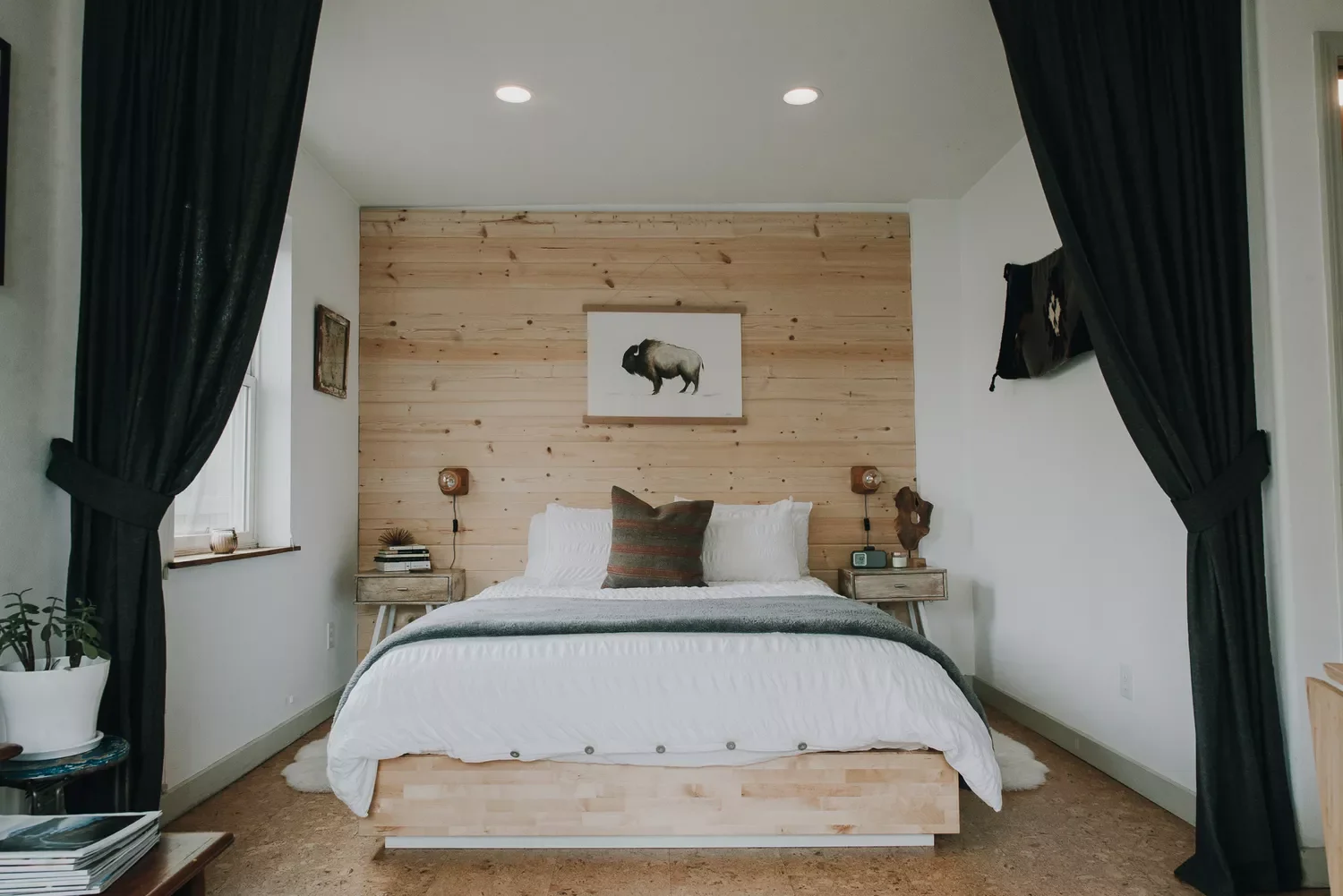 72 Contemporary Bedroom Design Ideas That Transform Your Space Natural Materials as Decor