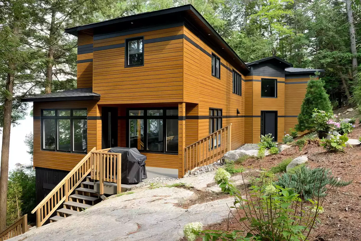 24 Stunning Rock Landscaping Ideas to Transform Your Front Yard Natural Surroundings