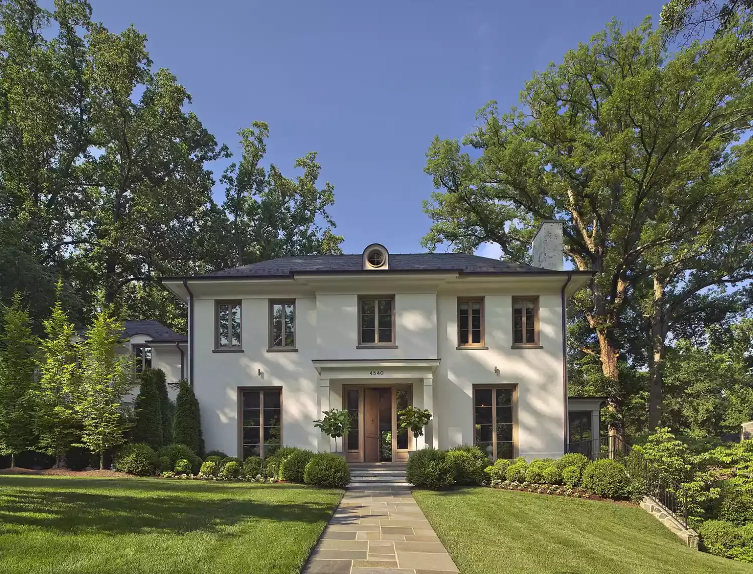 20 Beautiful Window Trim Ideas That Will Transform Your Home's Exterior 9 Natural Wood