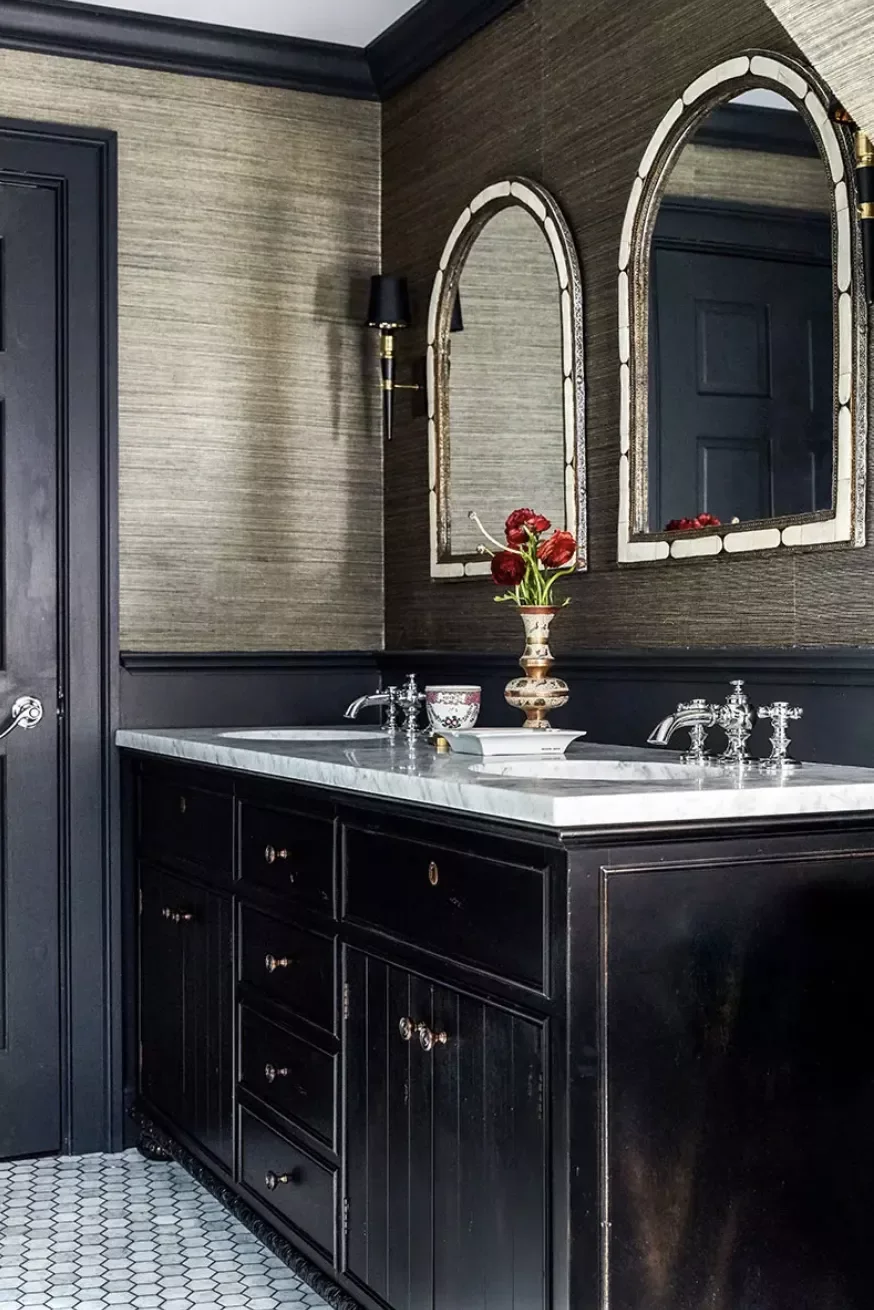 18 Navy Blue Bathroom Design Ideas That Will Transform Your Space 15 Navy Features