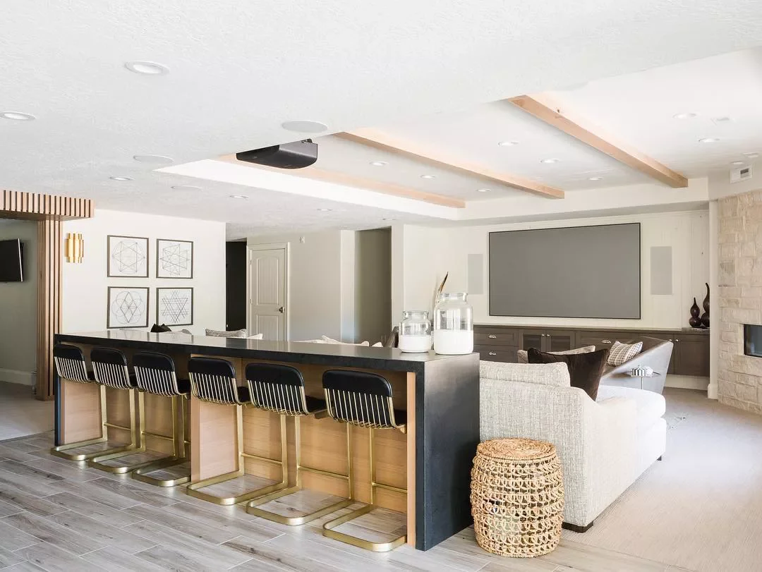 20 Small Basement Transformation Ideas That Make Every Square Foot Count 6 Neutral Basement