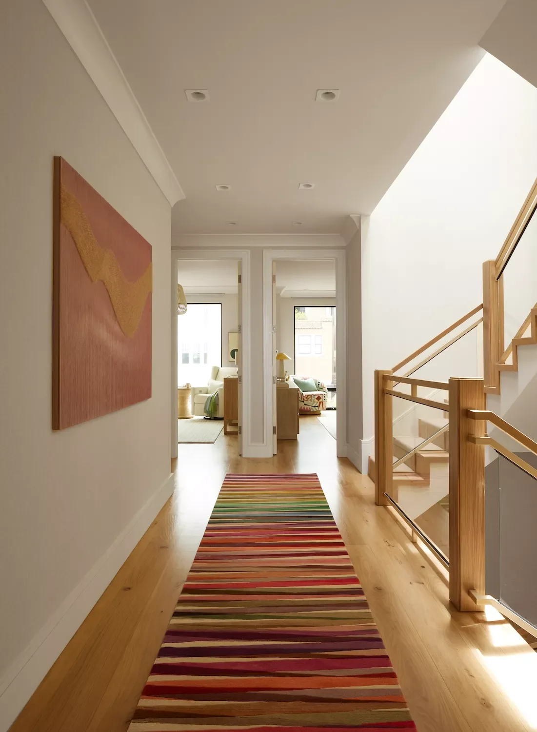 35 Stunning Stair Runner Ideas That Transform Your Home's Style and Comfort 2 Neutral Stair Runner