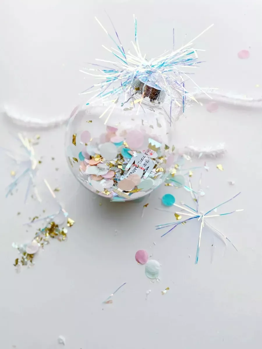 33 Creative New Year's Eve Home Party Ideas to Transform Your Space 19 New Year Party Favor Ornaments