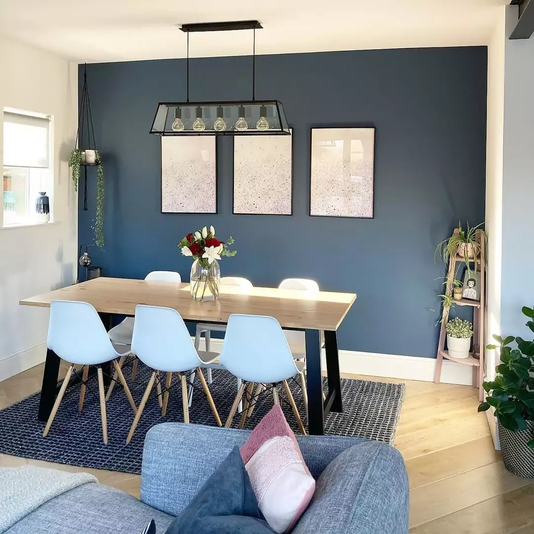 40 Stunning Blue Dining Room Ideas That Will Transform Your Space 36 Not Just Neutrals