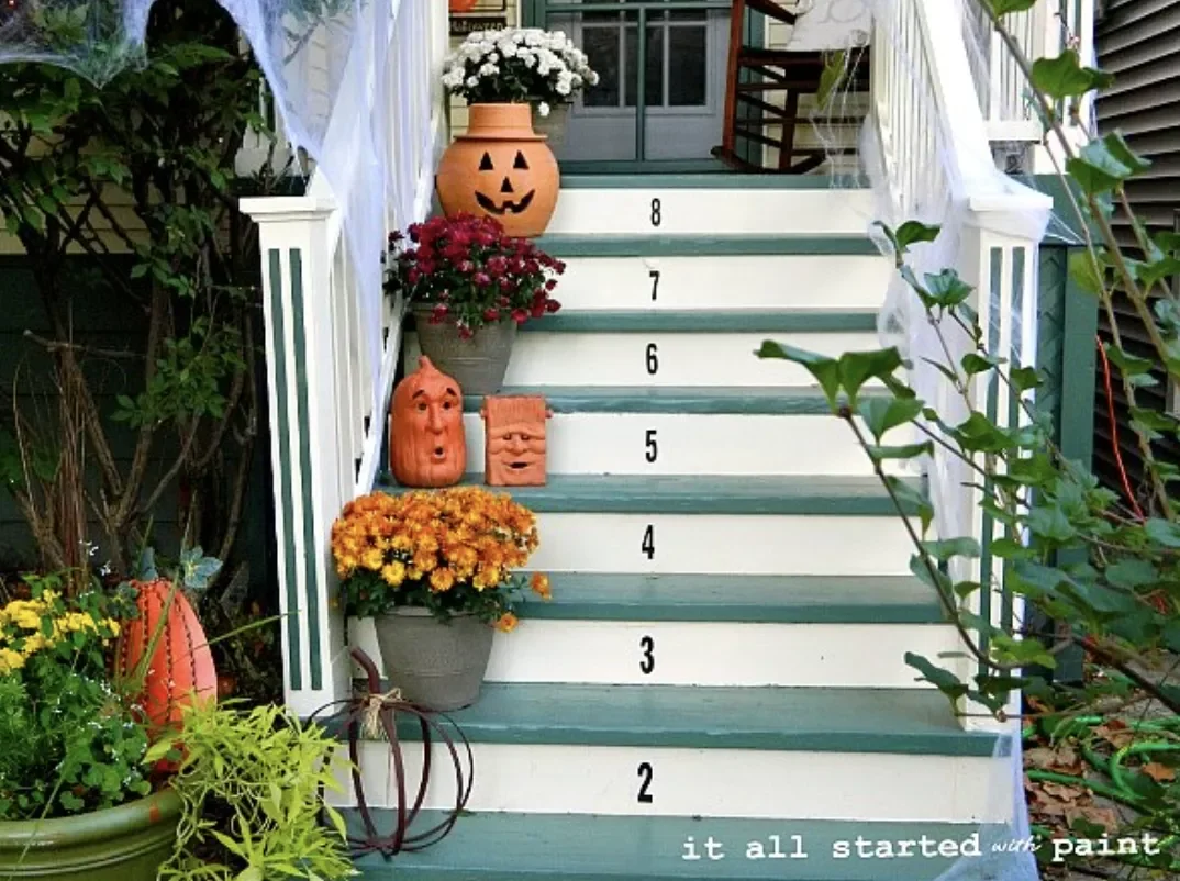 30 Stunning Front Step Ideas That Will Transform Your Home's Curb Appeal 3 Number Your Steps