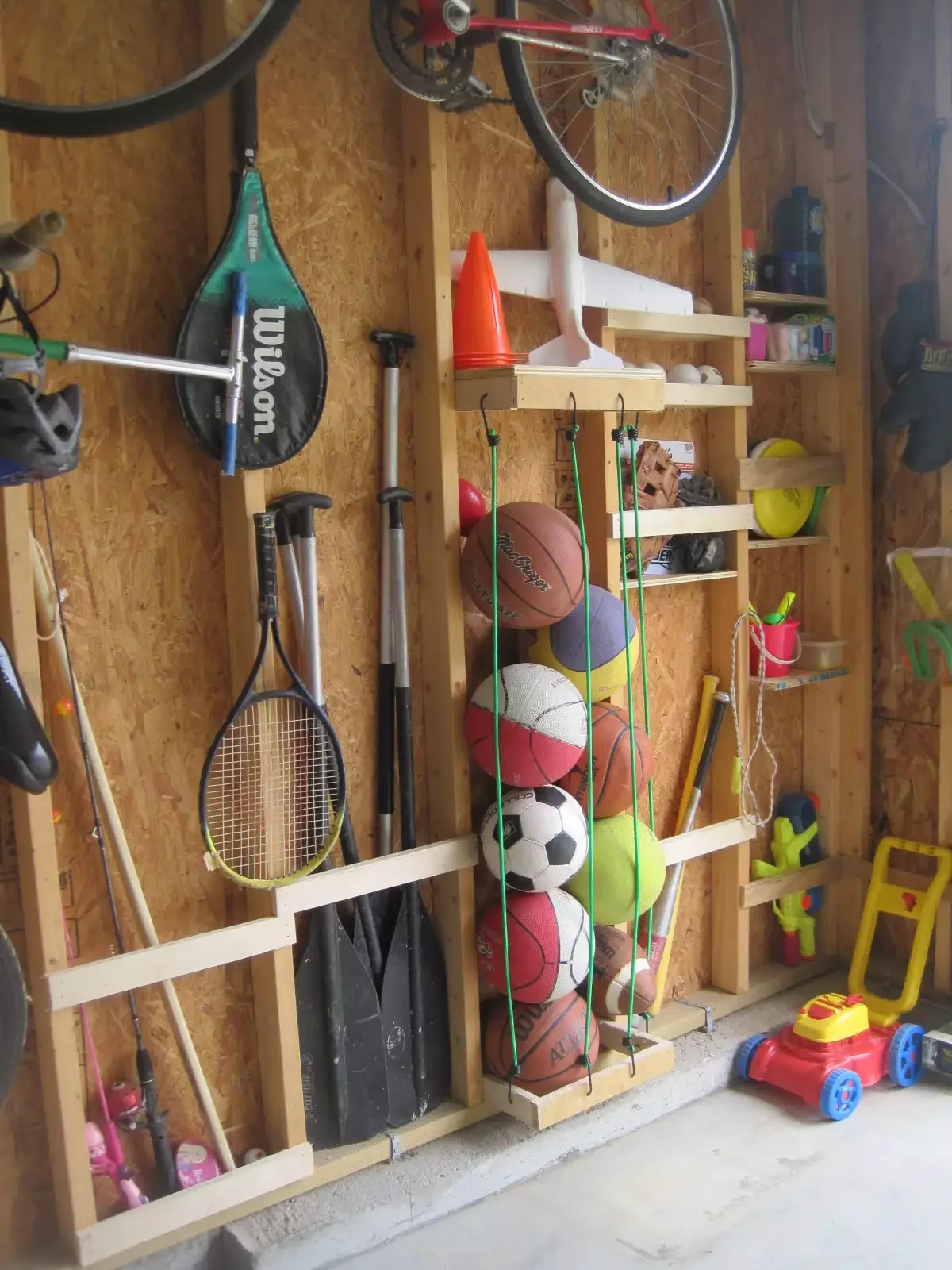 19 Creative Garage Wall Transformations That Will Amaze You OSB Walls