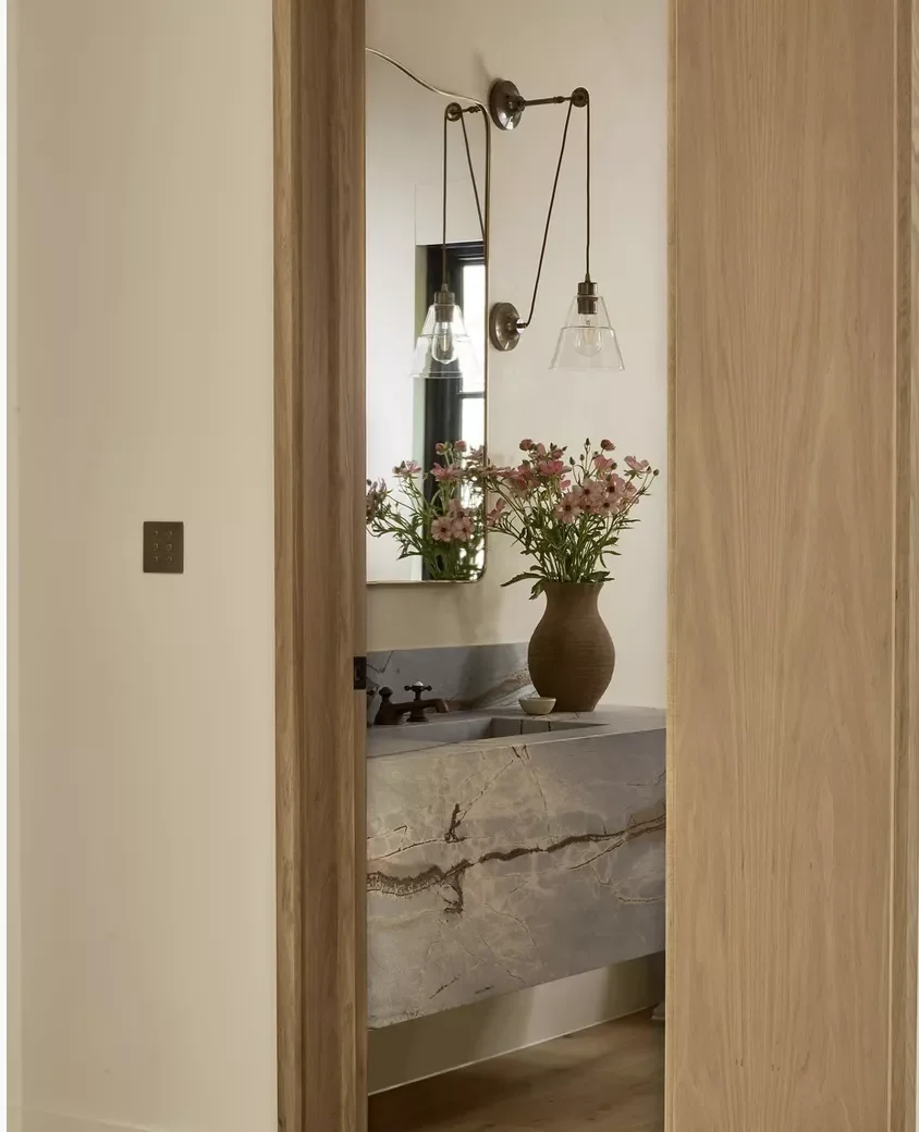 30 Stunning Bathroom Door Designs That Will Transform Your Space 15 Oak Door