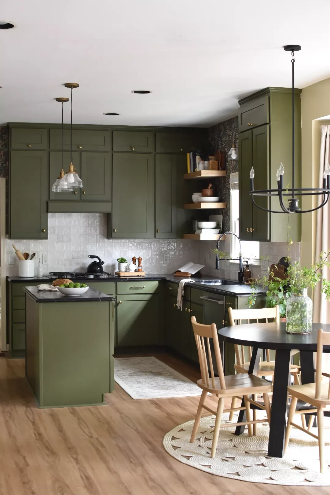 12 Stunning Green Kitchen Paint Ideas That Will Transform Your Space 3 Olive Green