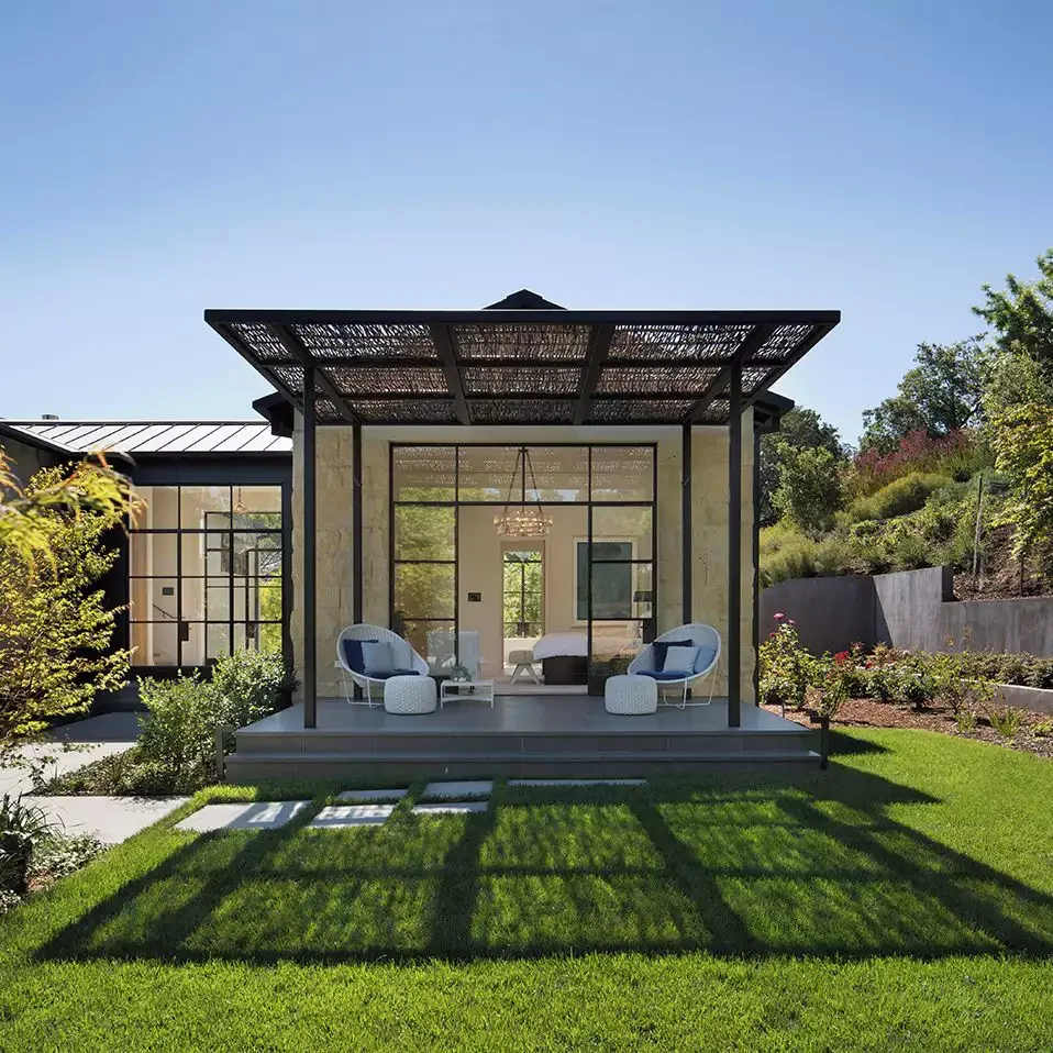 Open Air Room in the Backyard