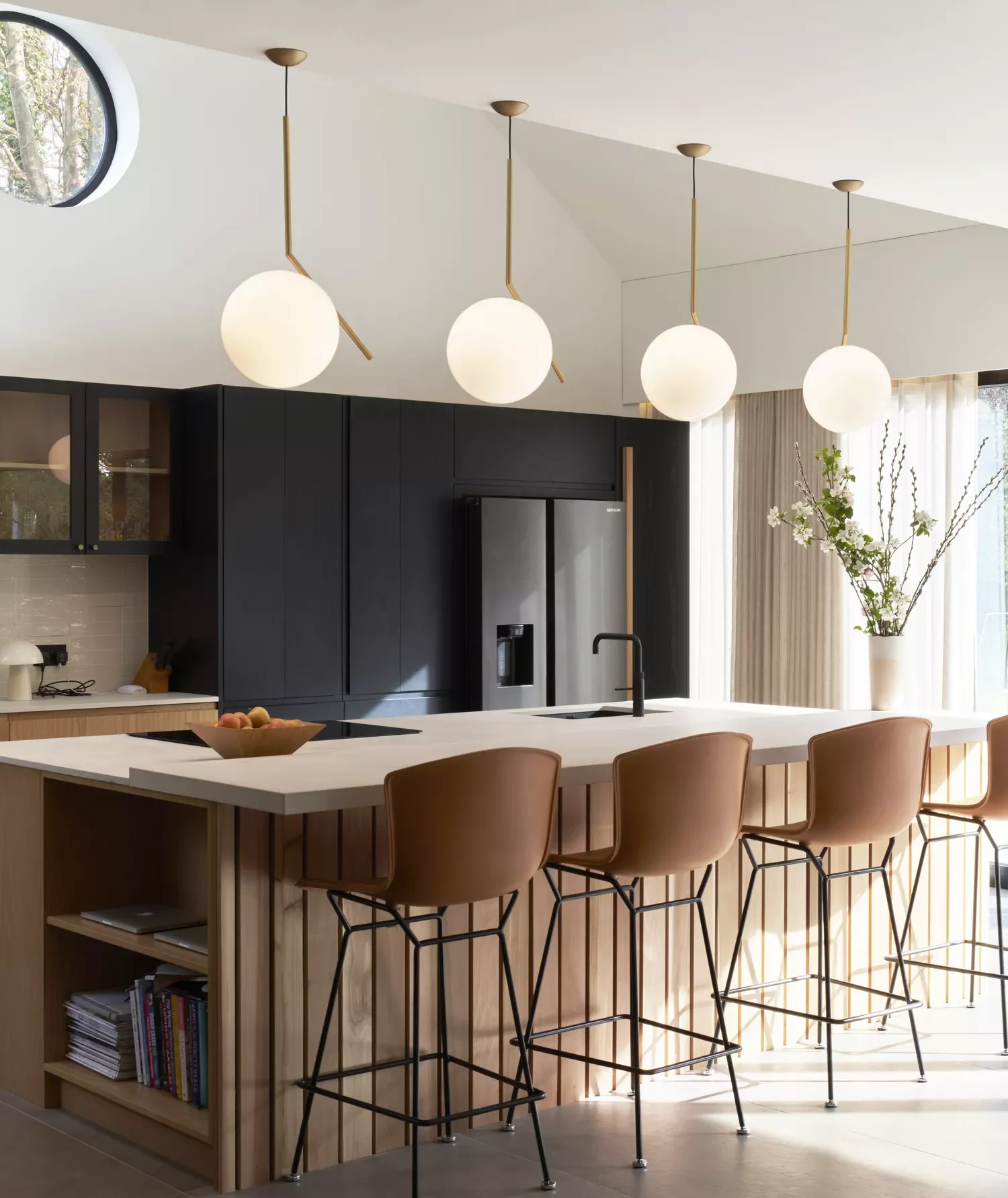 14 Ceiling Lighting Ideas That Will Transform Your Kitchen Into a Designer Space 10 Open-Concept Lighting
