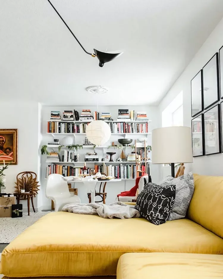 44 Inspiring Home Library Ideas to Create Your Perfect Reading Sanctuary 14 Open-Plan Home Library