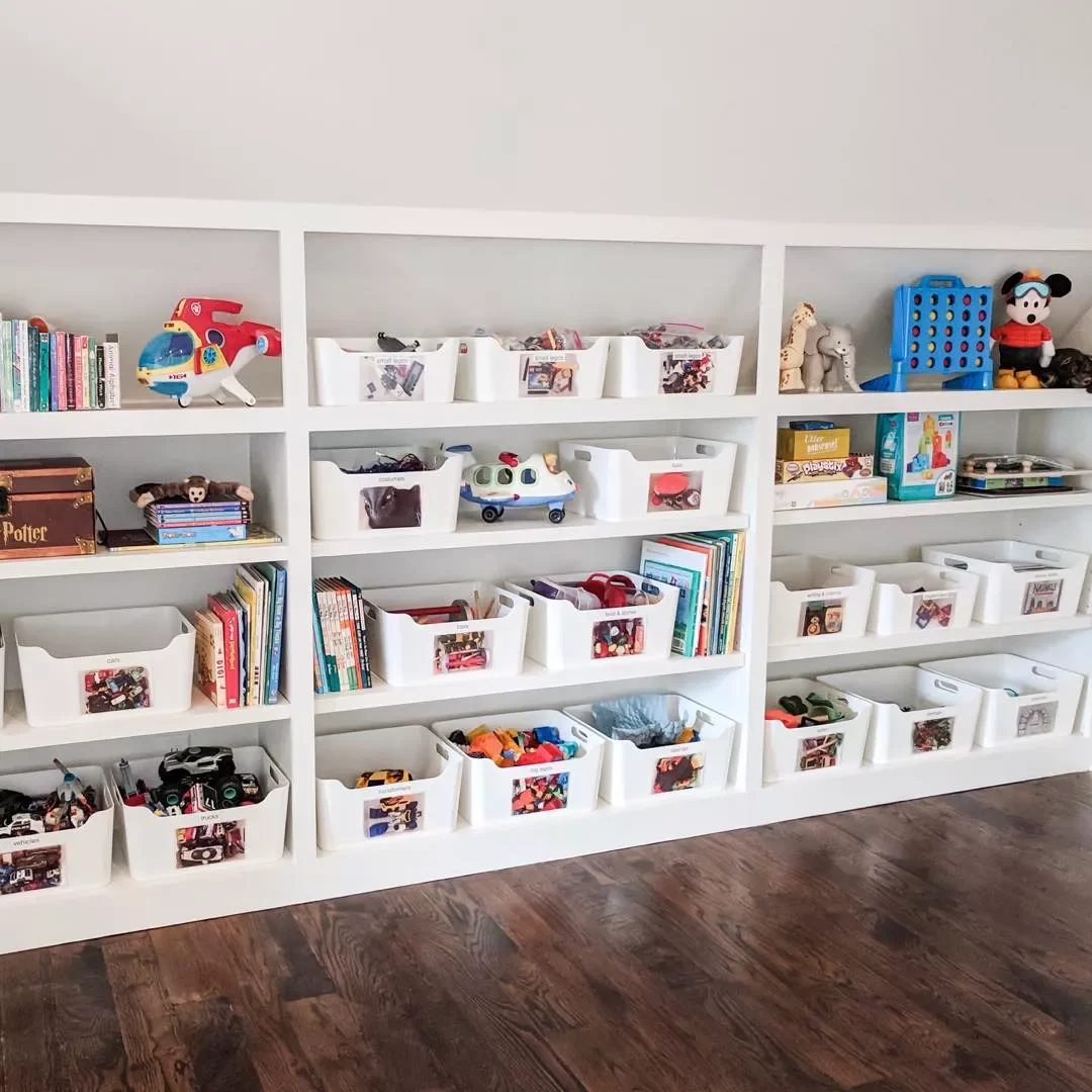 25 Brilliant Ways to Store Your Board Game Collection Stylishly Open Plastic Bins