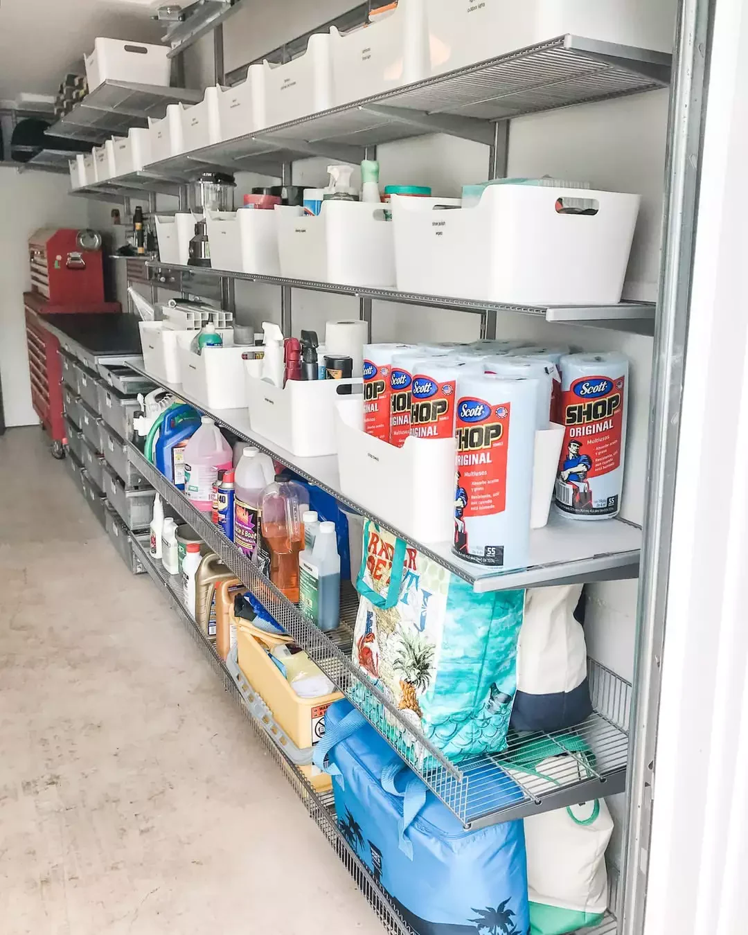 52 Creative DIY Garage Organization Ideas That Transform Your Space Open-Top Storage Bins