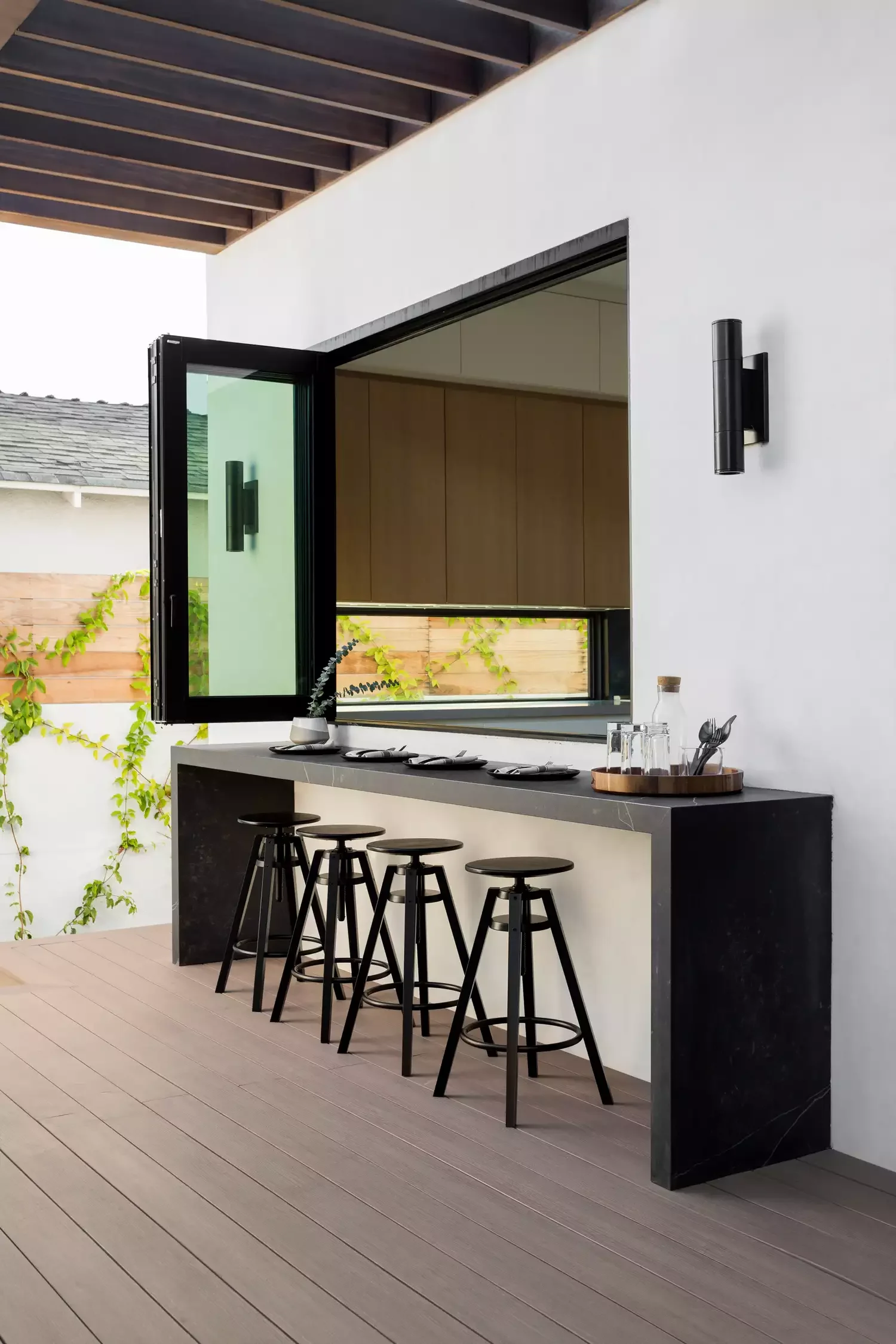 21 Contemporary Window Trim Designs That Transform Your Home 20 Open Your Own Bar