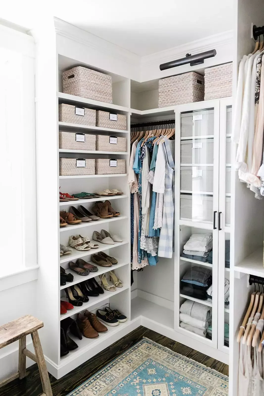33 Amazing Closet Shelving Ideas That Will Transform Your Storage Space Open and Closed Shelving