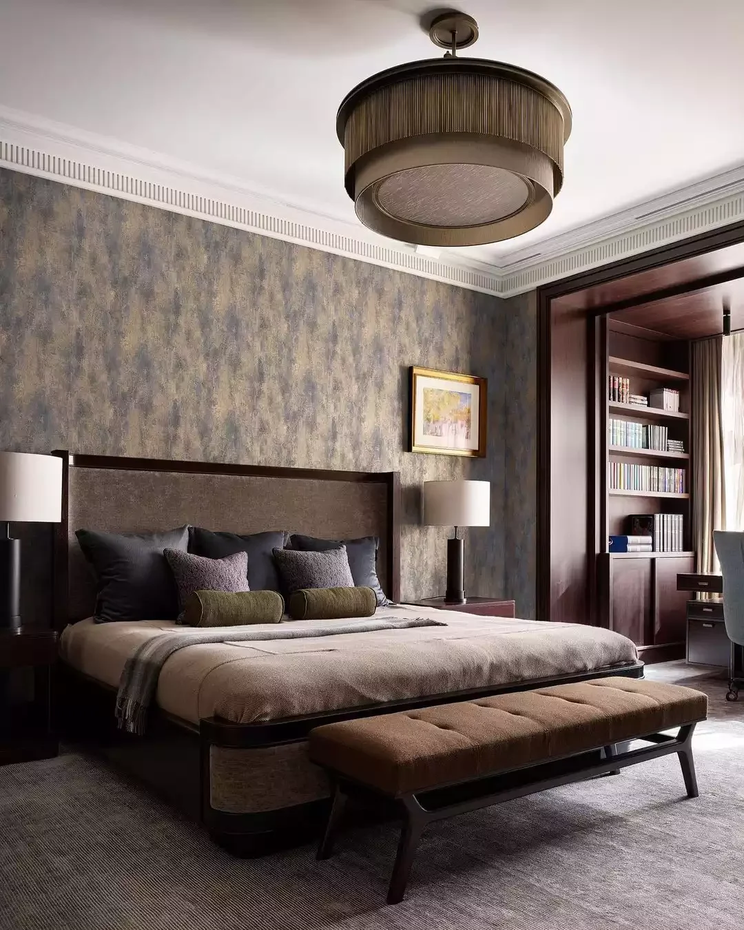 11 Dark Academia Bedroom Designs That Will Transform Your Space 4 Opt For Grandeur