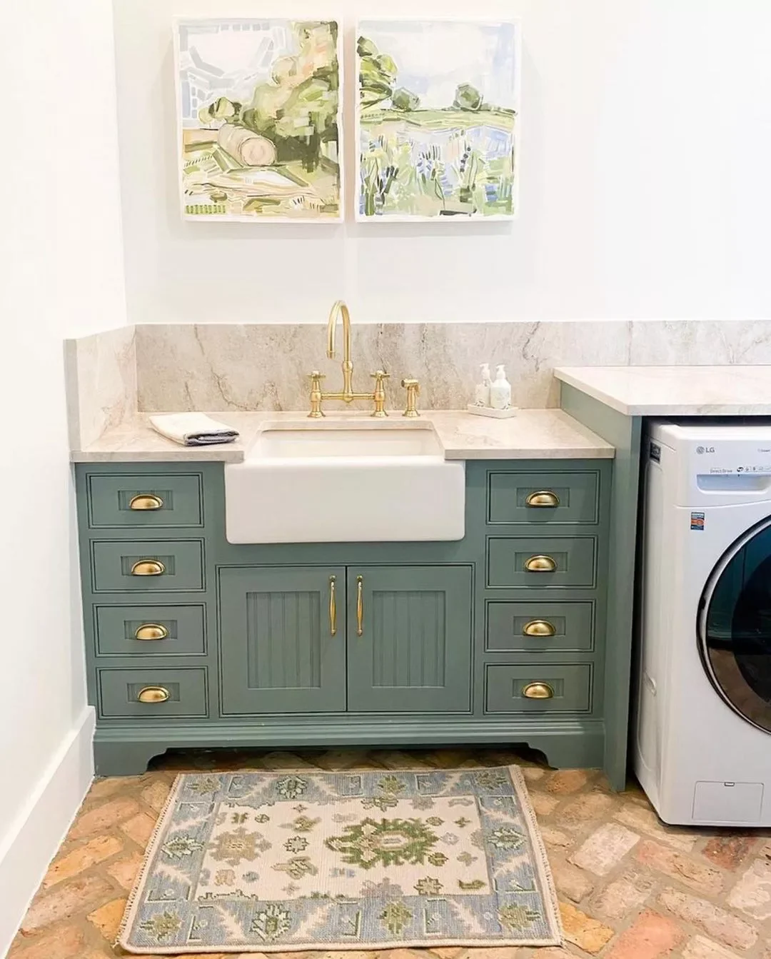 13 Stunning Laundry Room Sink Ideas That Will Transform Your Space Opt for Farmhouse Style