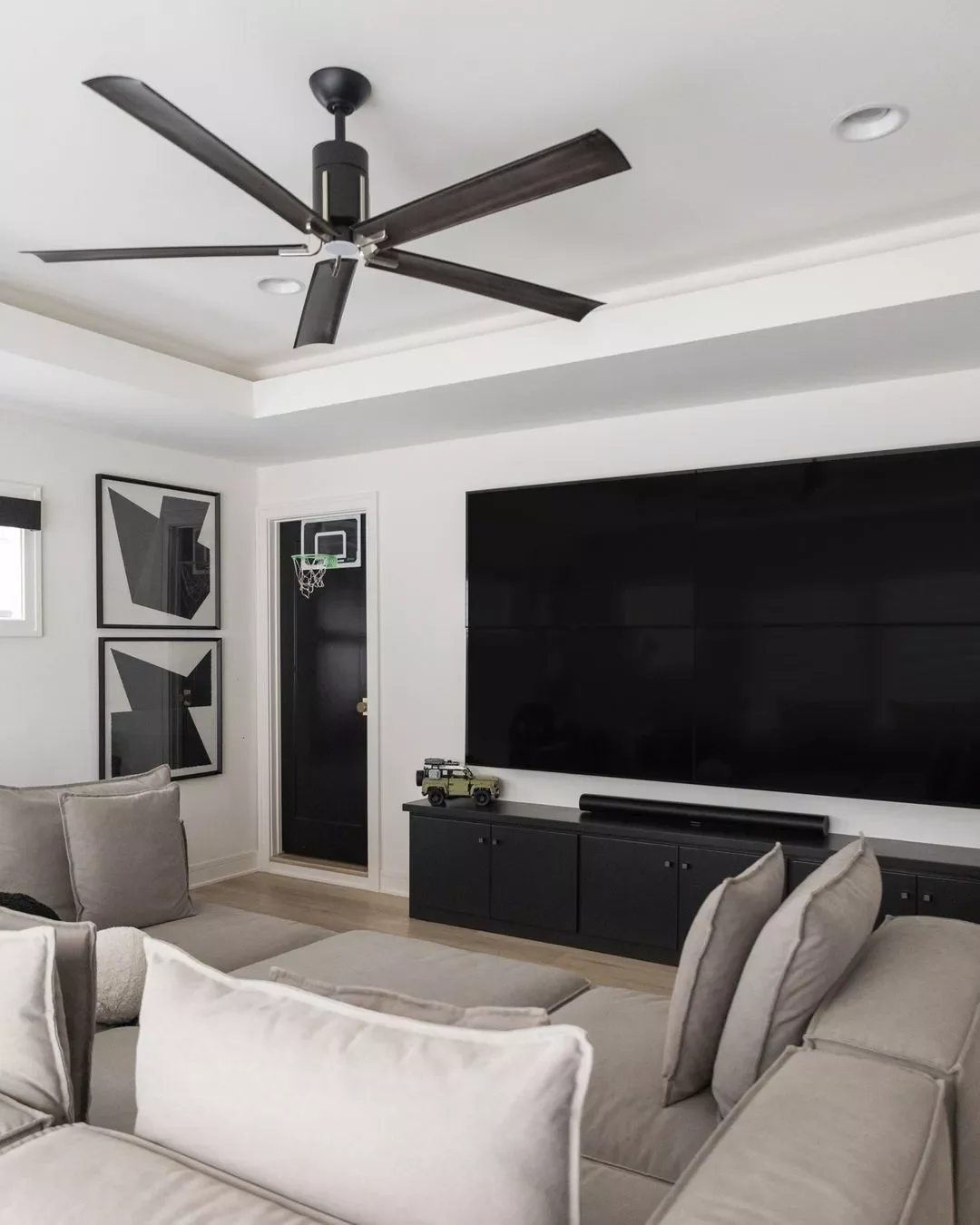 22 Media Room Ideas That Will Transform Your Home Entertainment Space 21 Opt for Modular Furniture