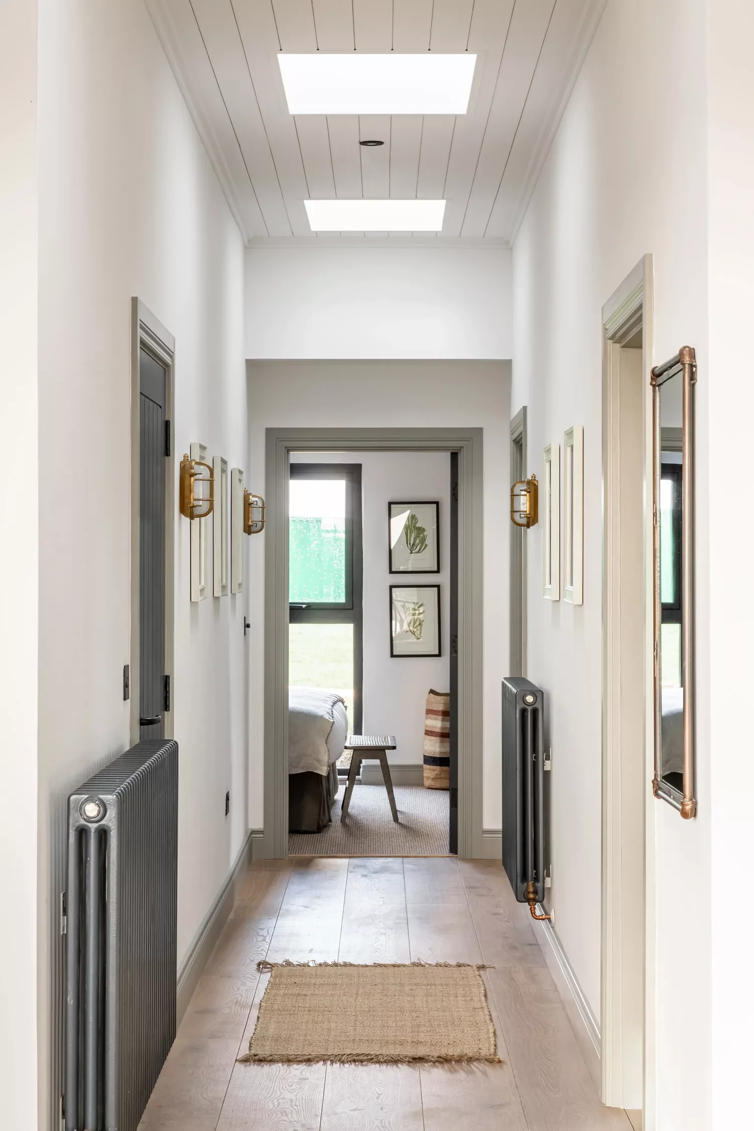 30 Smart Ways to Transform Your Narrow Hallway Into a Stylish Space 10 Opt for Narrow Radiators
