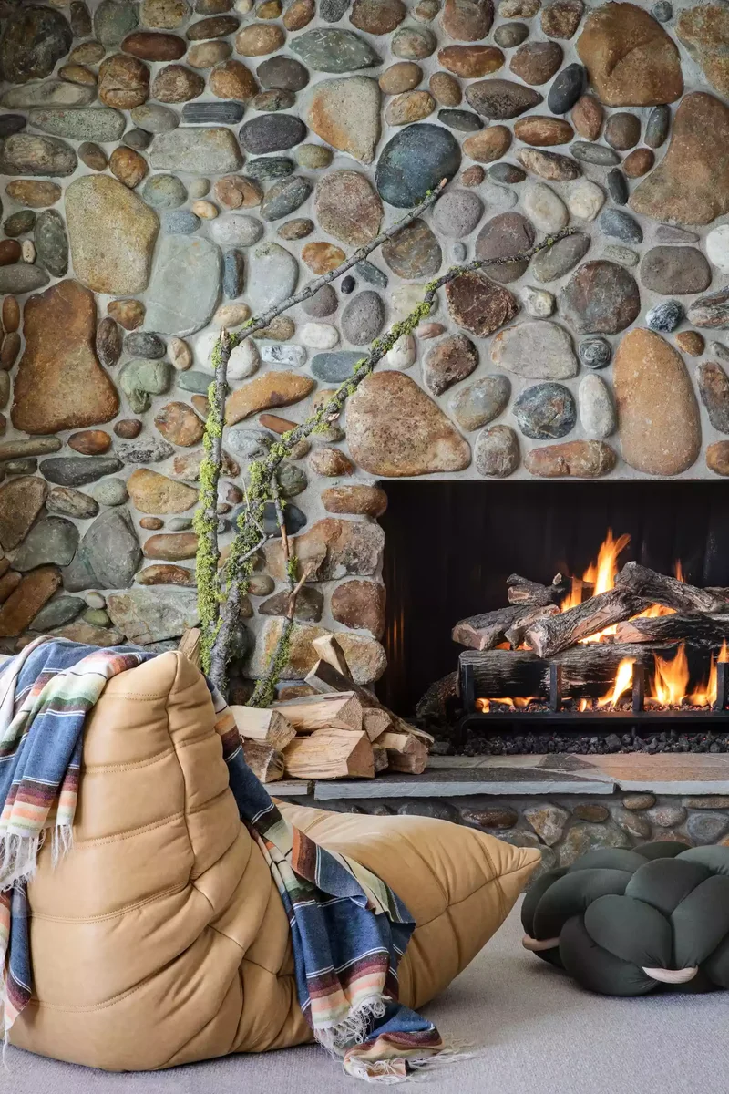 50 Beautiful Fireplace Ideas for Cozy, Elegant Spaces 1 Opt for Natural Stonework