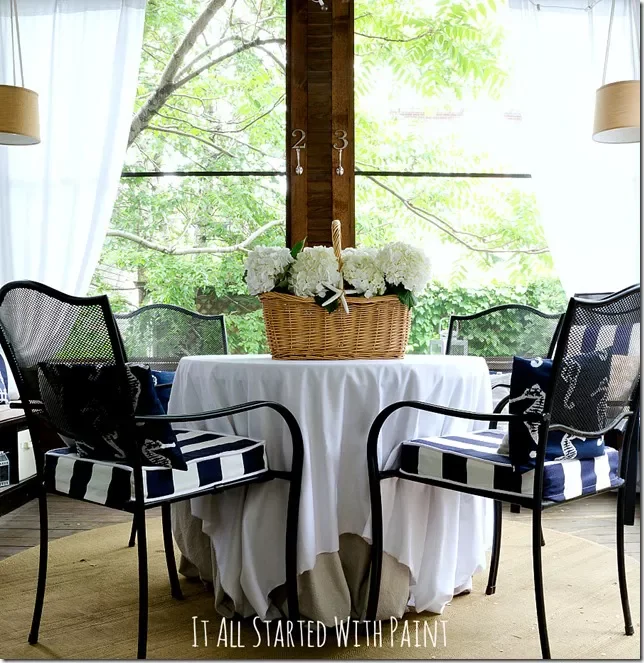 62 Stunning Screen Porch Ideas to Create the Perfect Indoor-Outdoor Retreat Opt for Preppy Porch Decor