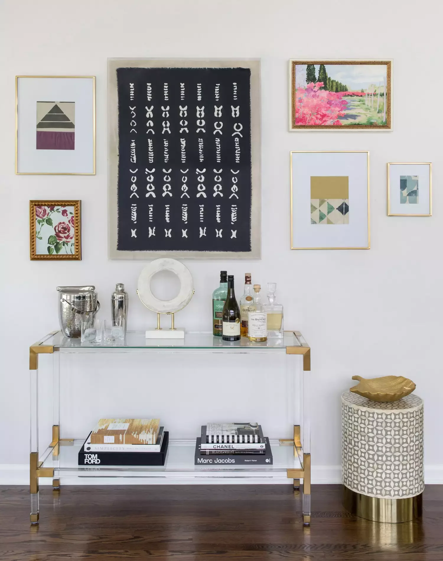 30 Smart Ways to Transform Your Narrow Hallway Into a Stylish Space 25 Opt for Visually Light Pieces