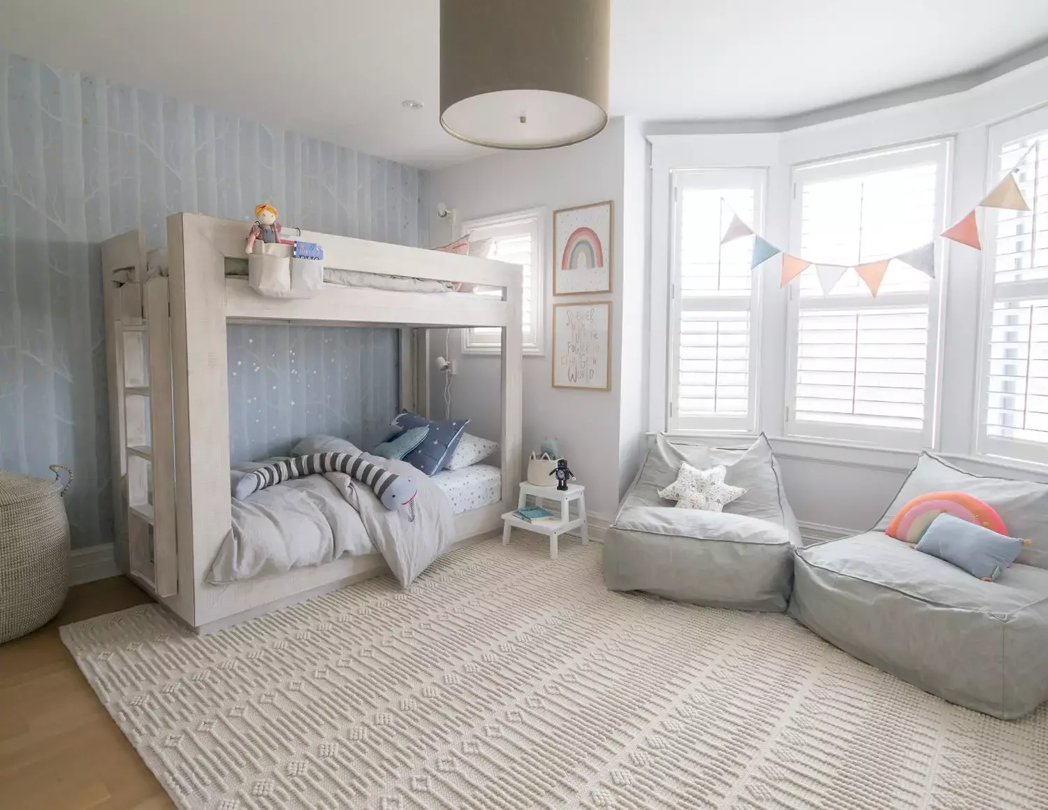 15 Creative Small Shared Bedroom Ideas to Maximize Every Square Inch 4 Opt for a Bunk Bed