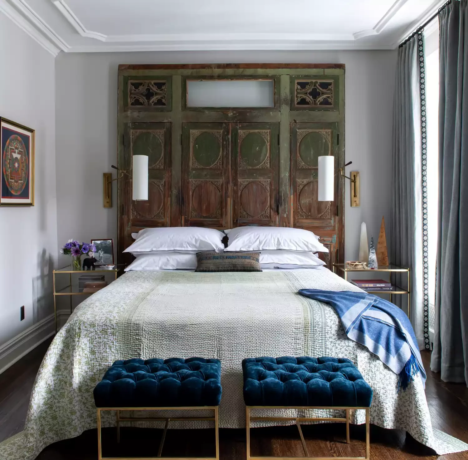 20 Beautiful Bedroom Curtain Ideas That Will Transform Your Space 7 Opt for a Decorative Trim