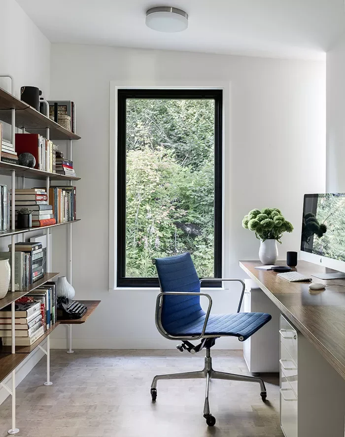 67 Stylish Modern Home Office Ideas That Make Working From Home a Joy Optimize a Galley Layout