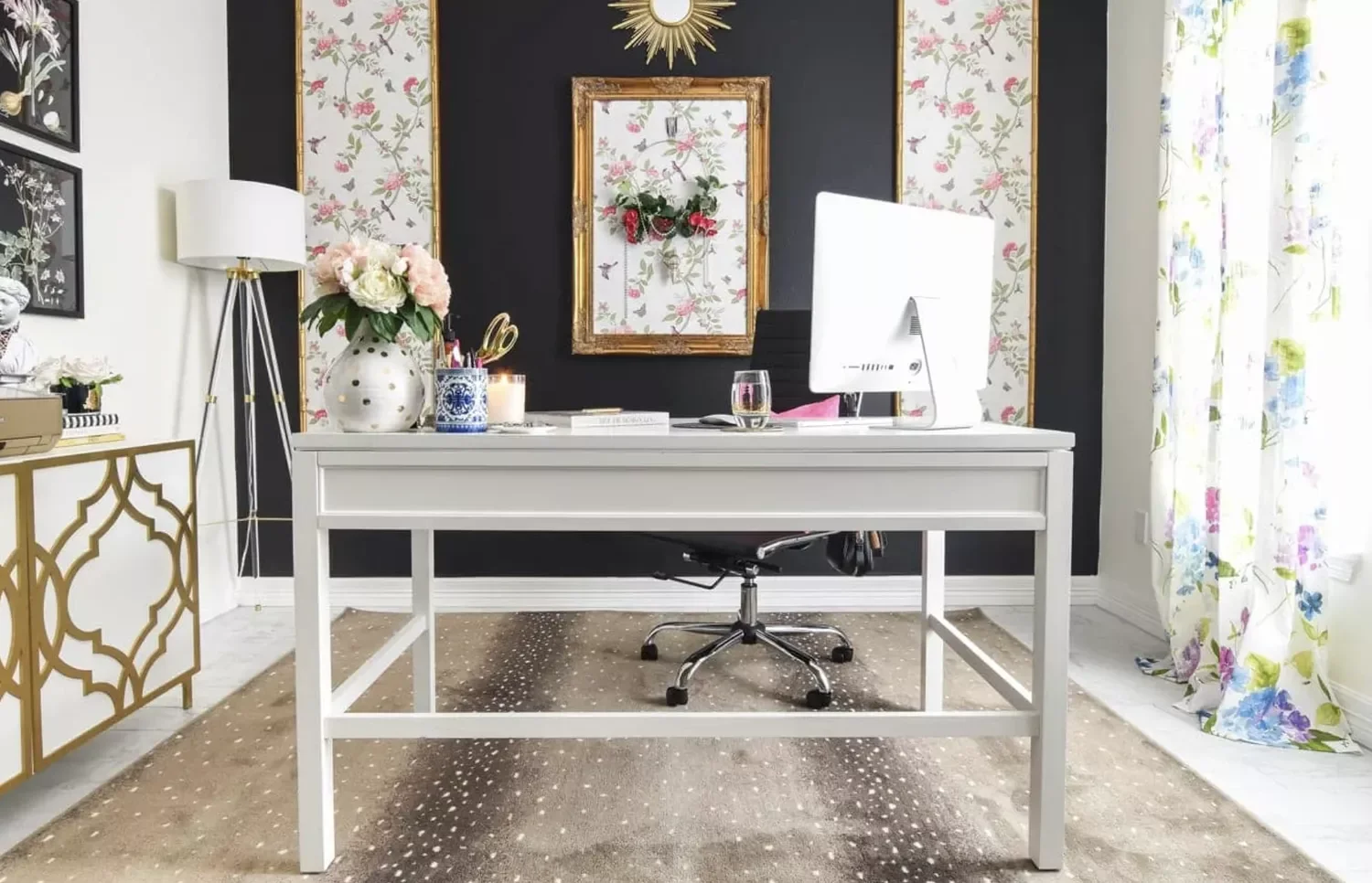 30 Stunning Home Office Rug Ideas to Transform Your Work-From-Home Space Or Go for Antelope