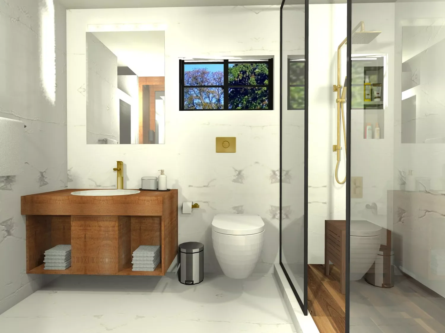 35 Stunning Minimalist Bathroom Ideas That Will Transform Your Space 9 Organic Minimalist Bathroom