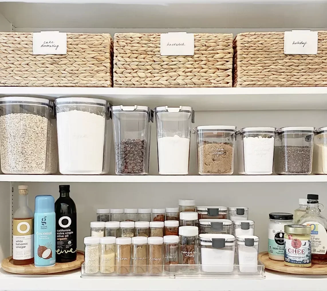 60 Smart Kitchen Cabinet Organization Ideas That Will Transform Your Space Organize Baking Supplies