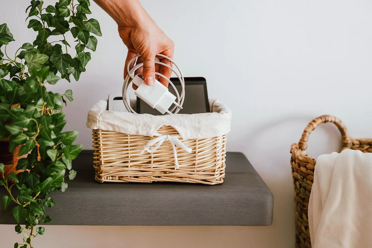 20 Brilliant Living Room Storage Solutions That Keep Your Space Beautiful Organize Cords and Remotes