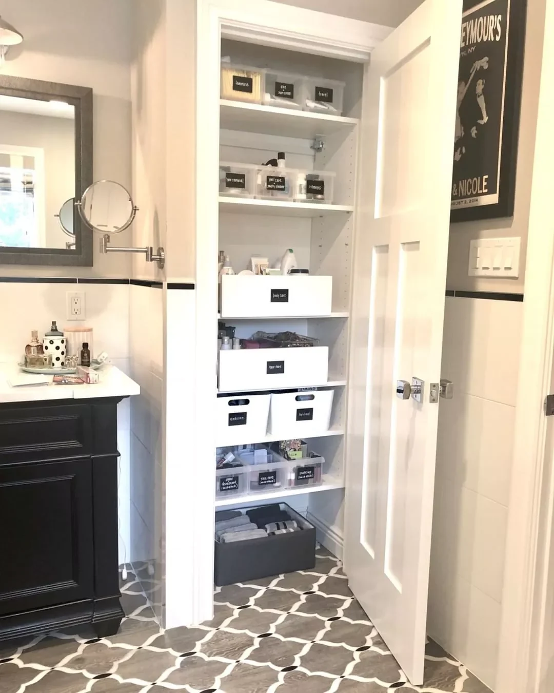 20 Smart Ways to Transform Your Bathroom Cabinet Storage Organize Items by Frequency of Use