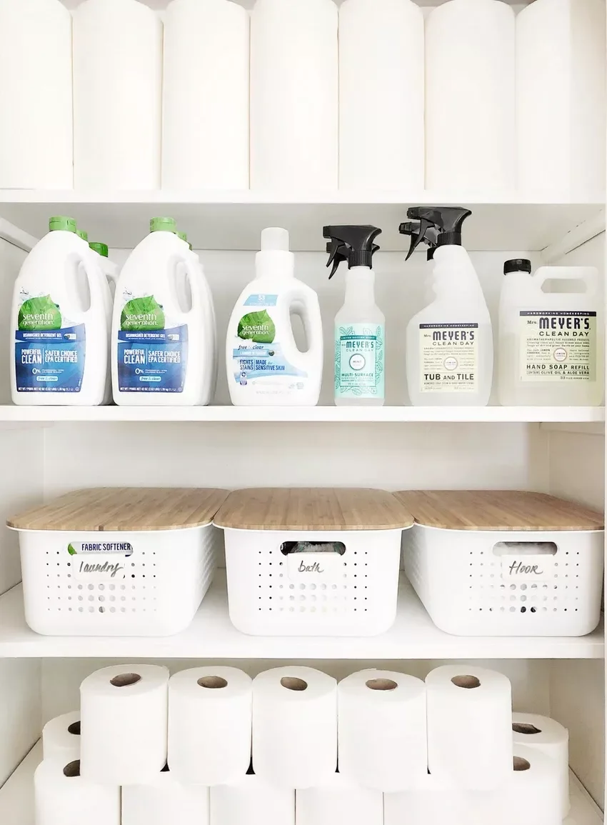 Organize Your Cleaning Supplies