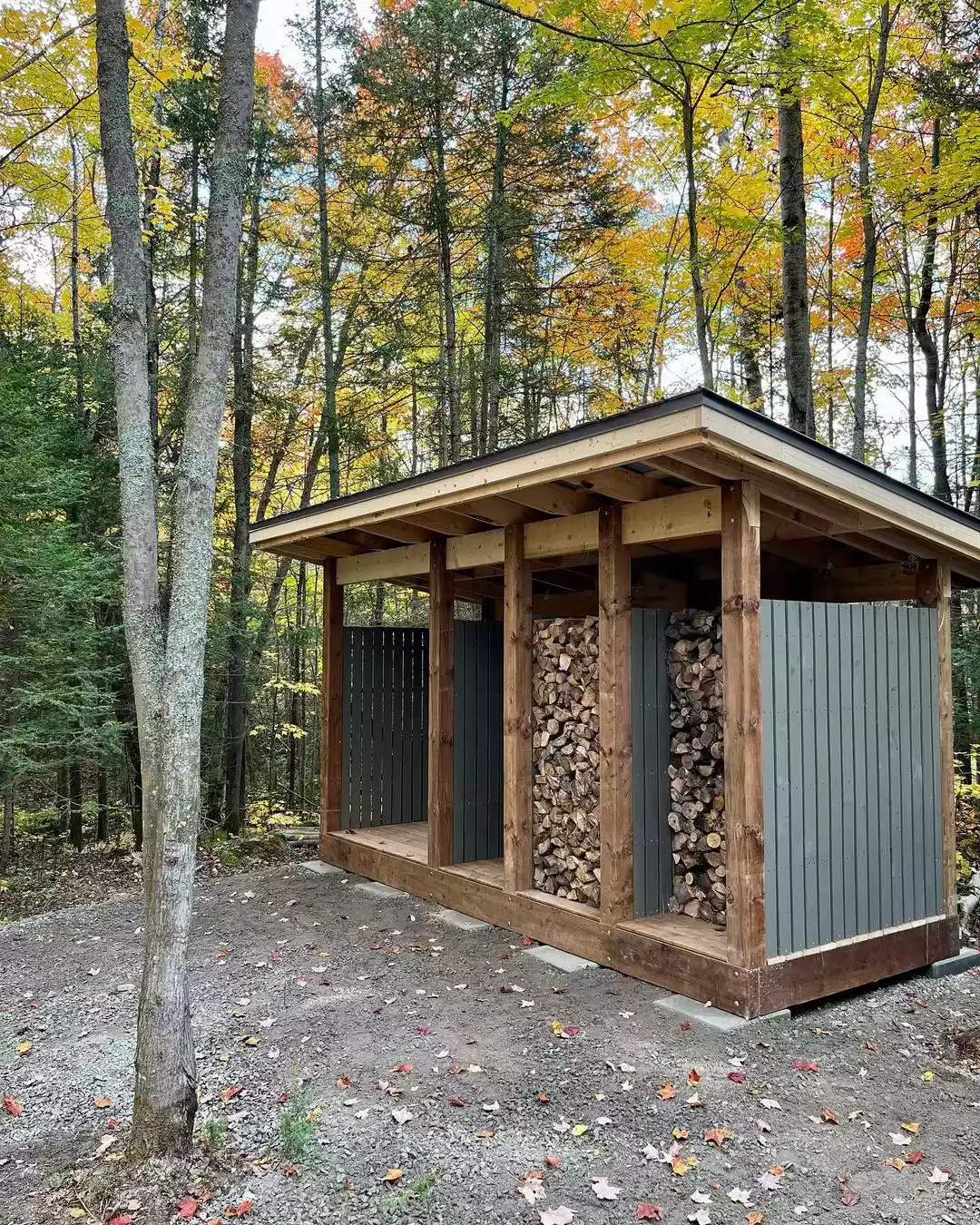 10 Creative Wood Storage Solutions That'll Transform Your Outdoor Space Organized Shed With Pallet Siding