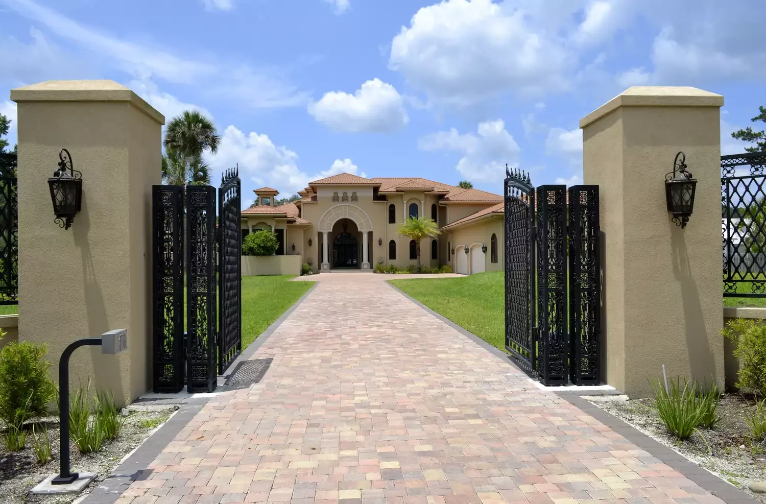 Ornate Iron Gate