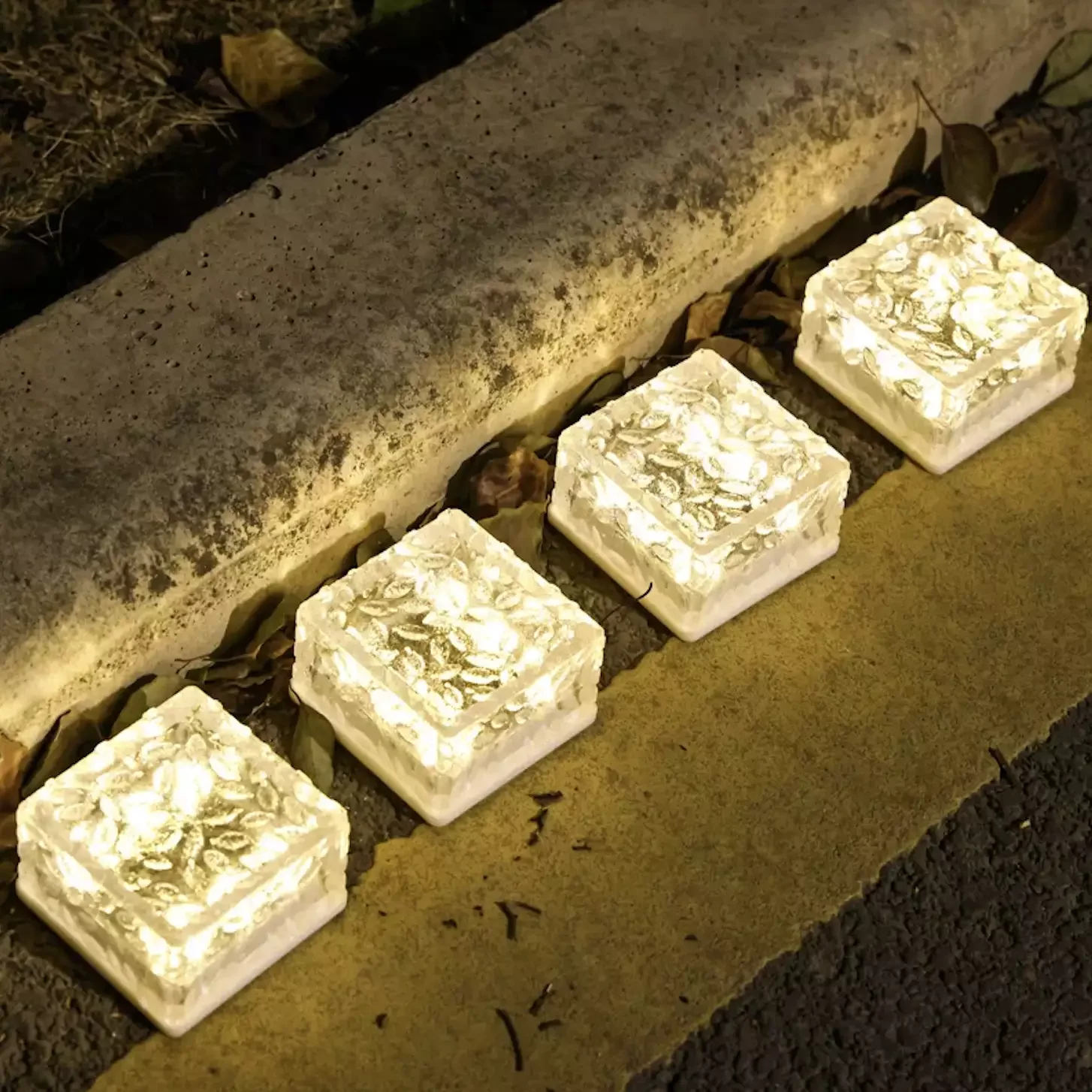 15 Stunning Garden Path Lighting Ideas That Transform Your Outdoor Space Oron Solar Brick Lights