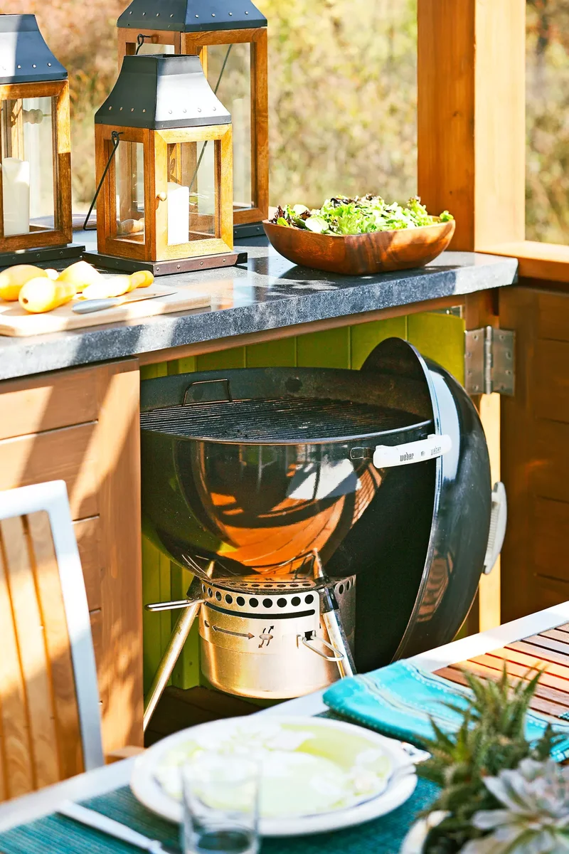 32 Stunning Outdoor Kitchen Ideas Perfect for Entertaining 19 Outdoor Appliance Protection
